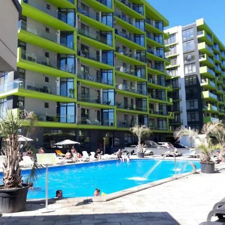 Panoramic Pool & Beach Prima Linie La Mare 20 Metri De Plaja With Parking * Navodari