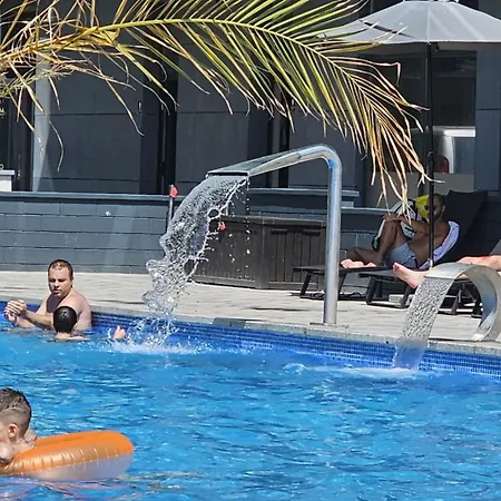 Apartment Panoramic Pool & Beach Prima Linie La Mare 20 Metri De Plaja With Parking *