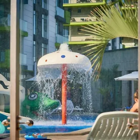 Apartman Panoramic Pool & Beach Prima Linie La Mare 20 Metri De Plaja With Parking *