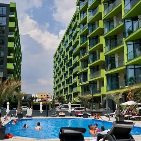 Panoramic Pool & Beach Prima Linie La Mare 20 Metri De Plaja With Parking 아파트 *